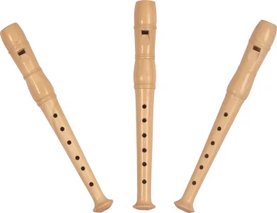 Obrázek k produktu Dětská dřevěná flétna 20 cm (1 ks)