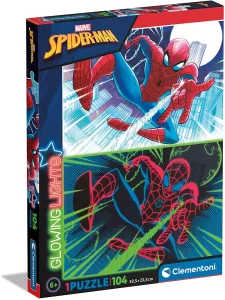 Obrázek k produktu Svítící puzzle Marvel: Spiderman 104 dílků