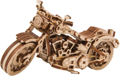 Obrázek k produktu 3D puzzle Motocykl Cruiser V-Twin 168 dílů