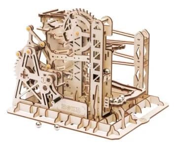Obrázek k produktu Rokr 3D dřevěné puzzle Kuličková dráha: Explorer 260 dílků