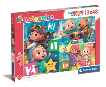 Obrázek k produktu Puzzle CoComelon 3x48 dílků