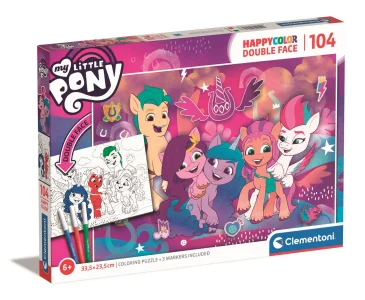 Obrázek k produktu Oboustranné puzzle My Little Pony 104 dílků