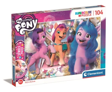 Obrázek k produktu Puzzle s drahokamy My Little Pony 104 dílků