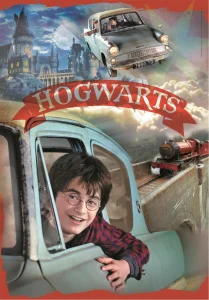 Obrázek k produktu Puzzle Harry Potter a Ford Anglia 104 dílků