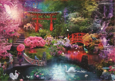 Obrázek k produktu Puzzle Japonská zahrada 3000 dílků