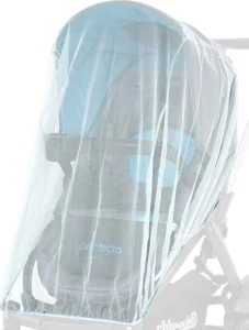 Obrázek k produktu Univerzální moskytiéra na kočárek - bílá
