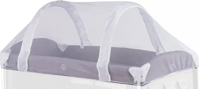 Obrázek k produktu Moskytiéra na skládací cestovní postýlku 120x60 cm bílá
