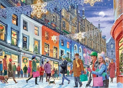 Obrázek k produktu Puzzle Vánoce v Edinburghu 1000 dílků