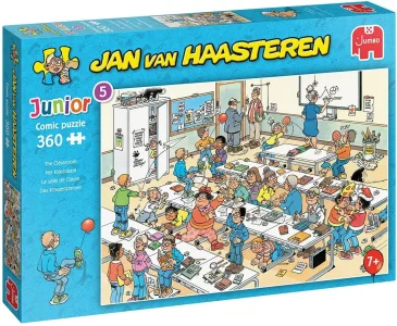 Obrázek k produktu Puzzle JvH Junior 5: Školní třída 360 dílků