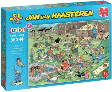 Obrázek k produktu Puzzle JvH Junior 6: Zoo s domácími zvířaty 360 dílků