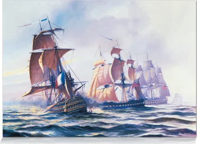 Obrázek k produktu Puzzle Námořní bitva 1000 dílků