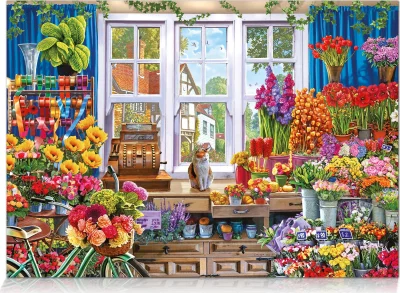 Obrázek k produktu Puzzle Květinářství 1500 dílků
