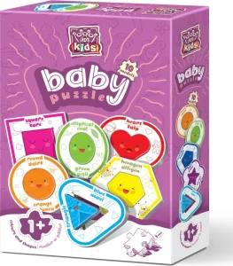 Obrázek k produktu Baby Puzzle Barvy a tvary (2 dílky)
