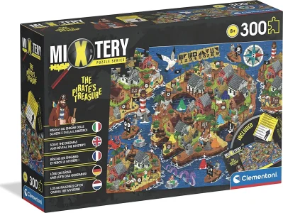 Obrázek k produktu Puzzle MIXTERY Pirátský poklad 300 dílků