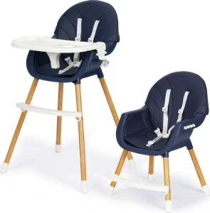 Obrázek k produktu Jídelní židlička 2v1 Tmavě modrá