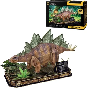 Obrázek k produktu 3D puzzle National Geographic: Stegosaurus 62 dílků