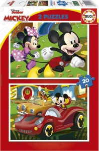 Obrázek k produktu Puzzle Mickey Mouse: Zábavní park 2x20 dílků