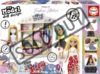 Obrázek k produktu Kreativní sada My Model Doll Design: Módní ateliér