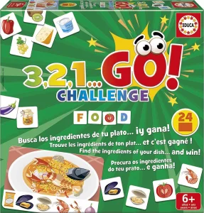 Obrázek k produktu poškozený obal: Hra 3,2,1… GO! Challenge Potraviny