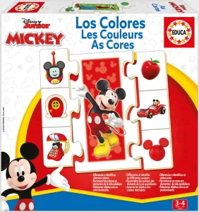 Obrázek k produktu Puzzle Mickey a přátelé: Učíme se barvy 6x7 dílků