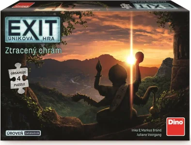 Obrázek k produktu Exit úniková hra s puzzle: Ztracený chrám