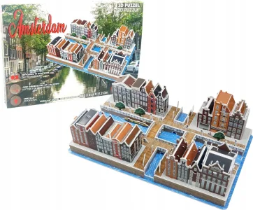 Obrázek k produktu 3D puzzle Amsterdam 107 dílků
