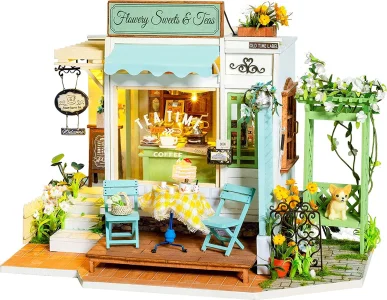 Obrázek k produktu Rolife DYI House: Kavárna Flowery Sweets & Teas s LED osvětlením