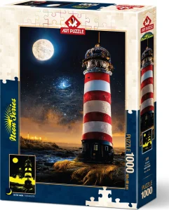 Obrázek k produktu Svítící puzzle Hvězdná brána 1000 dílků