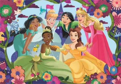 Obrázek k produktu Puzzle Disney princezny 30 dílků