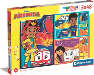 Obrázek k produktu Puzzle Firebuds 3x48 dílků