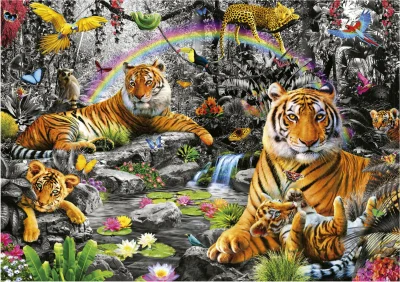 Obrázek k produktu Puzzle Skvělá džungle 1500 dílků