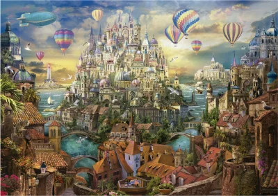 Obrázek k produktu Puzzle Město snů 8000 dílků