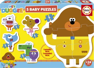 Obrázek k produktu Baby puzzle Hey Duggee 5v1 (3-5 dílků)