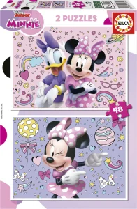 Obrázek k produktu Puzzle Minnie 2x48 dílků