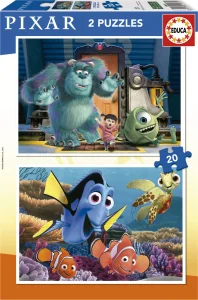 Obrázek k produktu Puzzle Disney Pixar 2x20 dílků