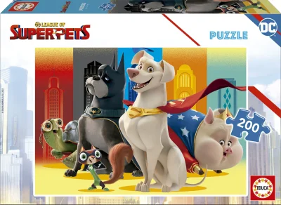 Obrázek k produktu Puzzle DC Liga supermazlíčků 200 dílků