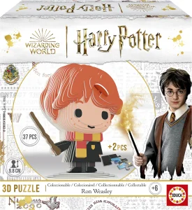 Obrázek k produktu 3D puzzle Harry Potter: Ron Weasley 37 dílků