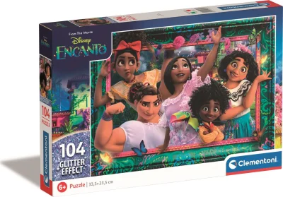 Obrázek k produktu Třpytivé puzzle Disney: Encanto 104 dílků