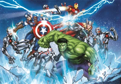 Obrázek k produktu Puzzle Marvel: Avengers 104 dílků