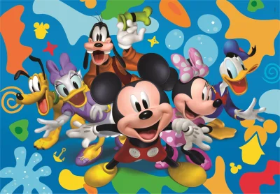 Obrázek k produktu Puzzle Mickey a přátelé 104 dílků