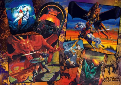 Obrázek k produktu Puzzle Dungeons&Dragons: Počátky dračího doupěte 1000 dílků