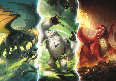 Obrázek k produktu Puzzle Dungeons&Dragons: Čest zlodějů, Legendární Monstra Faerunu 1000 dílků