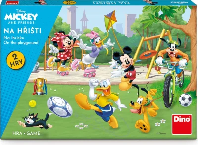 Obrázek k produktu Dětská hra Mickey a kamarádi na hřišti 2v1