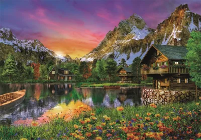 Obrázek k produktu Puzzle Jezero v Alpách 6000 dílků