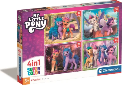 Obrázek k produktu Puzzle My little pony 4v1 (12+16+20+24 dílků)