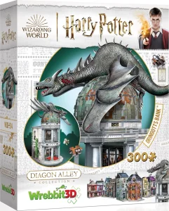 Obrázek k produktu 3D puzzle Harry Potter: Gringottova banka 300 dílků