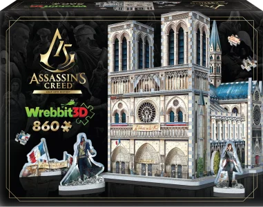 Obrázek k produktu 3D puzzle Assassin's Creed Unity: Notre-Dame 860 dílků