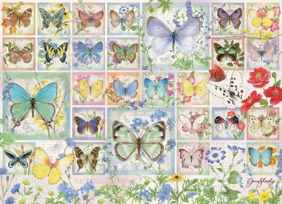 Obrázek k produktu Puzzle Motýlí dlaždice 500 dílků