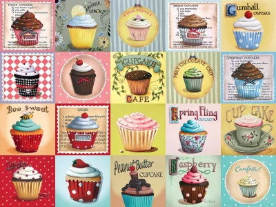 Obrázek k produktu Puzzle Cupcake Cafe XL 275 dílků