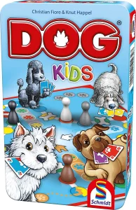 Obrázek k produktu Dětská hra Dog Kids v plechové krabičce